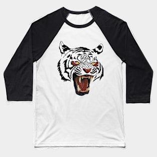 Black exotic tiger Baseball T-Shirt